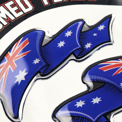 Domed Flags: Australian Flags
