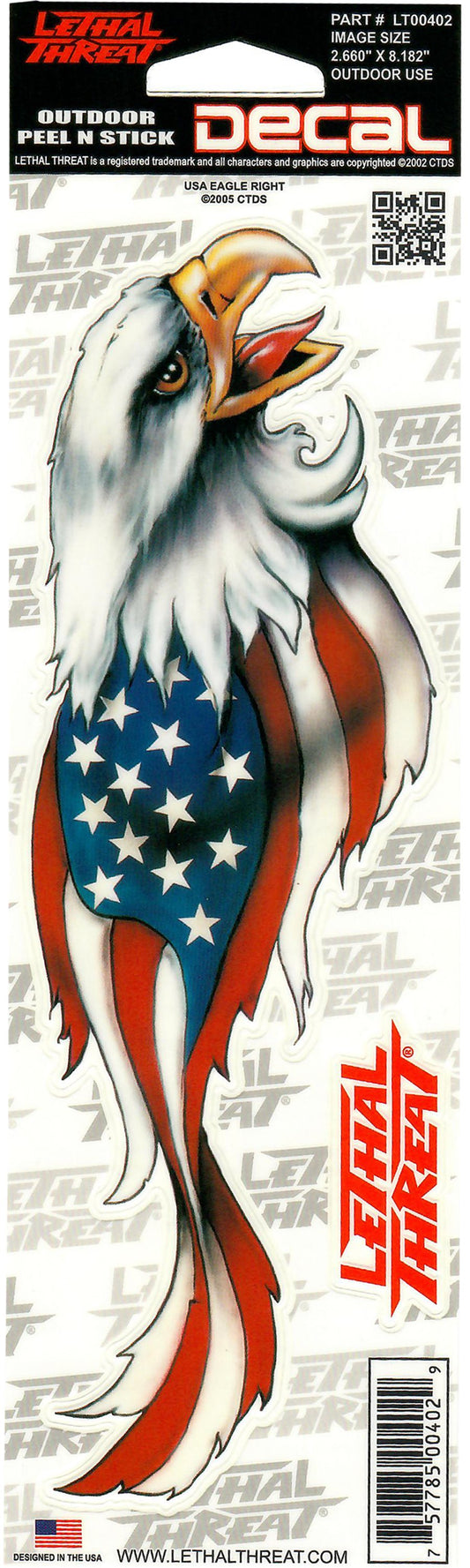 USA Eagle Right Decal