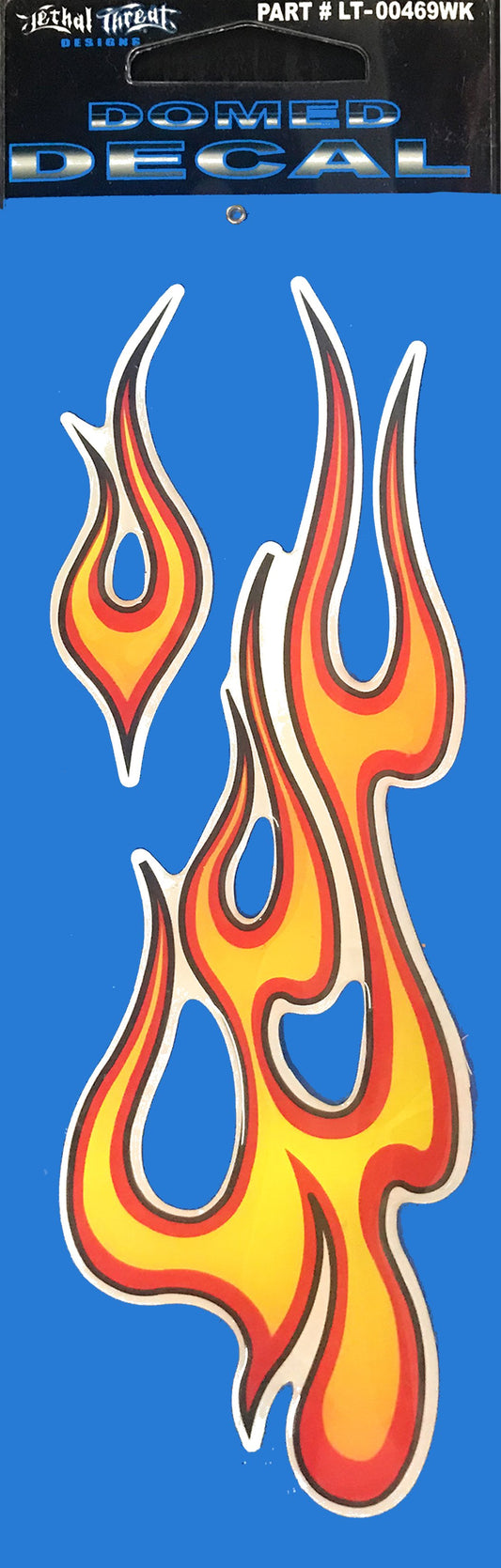 DOMED HOT ROD FLAMES