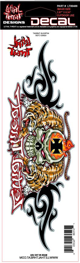 Nitrous Threat Decal