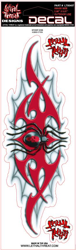 Tribal Spider Web Decal