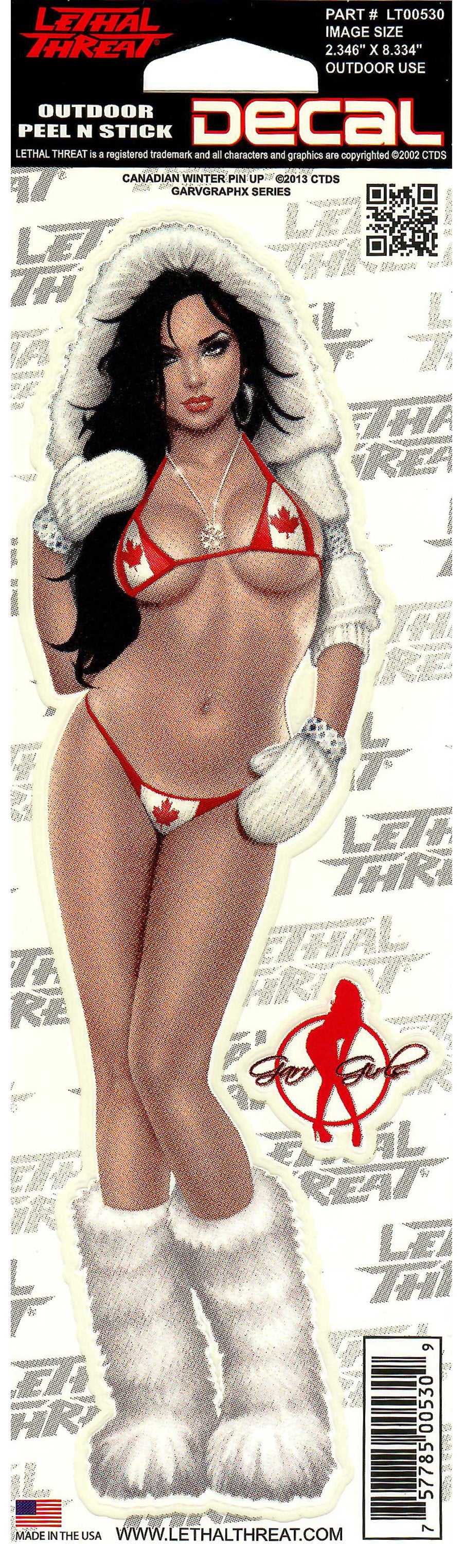 Canadian Winter Pin Up