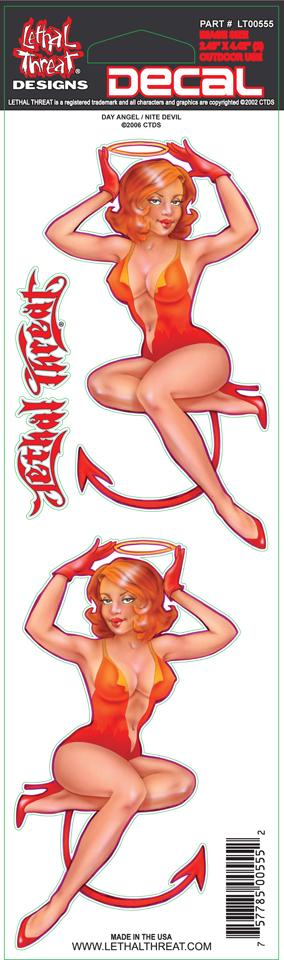 Day & Night Pin-up Decal