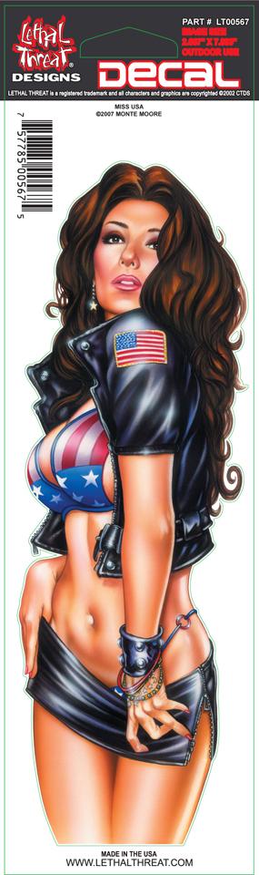 Miss USA Decal