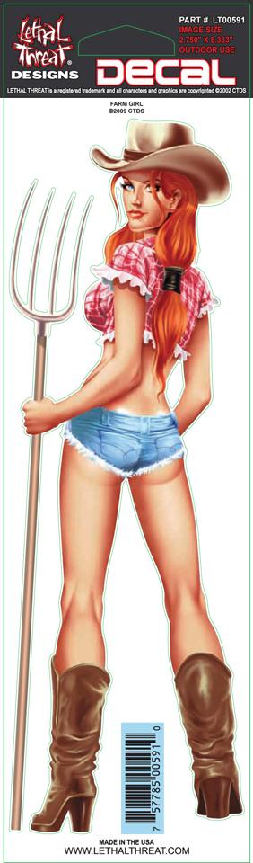 Farm Girl Decal