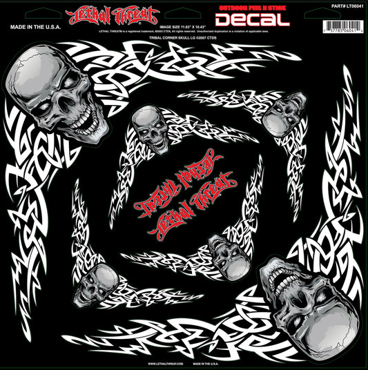 Tribal Corner Skull LG