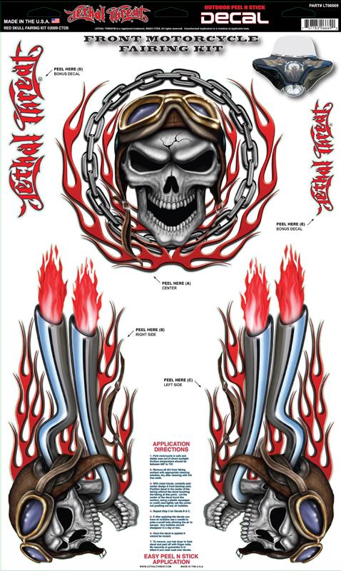 Red Skull Fairing