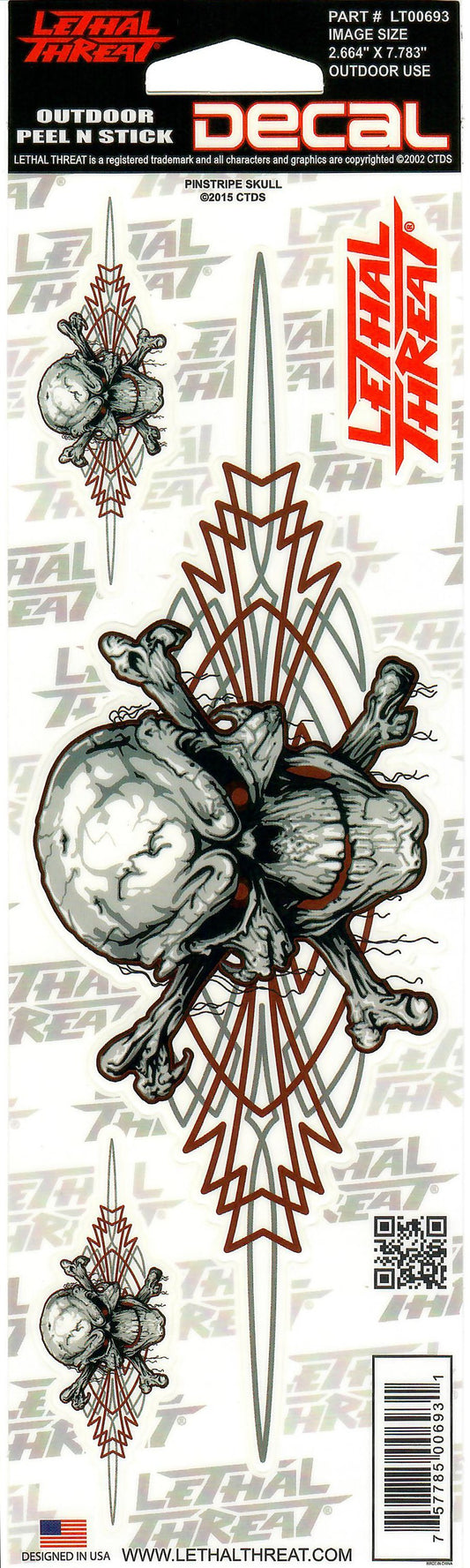 Pinstripe Skull