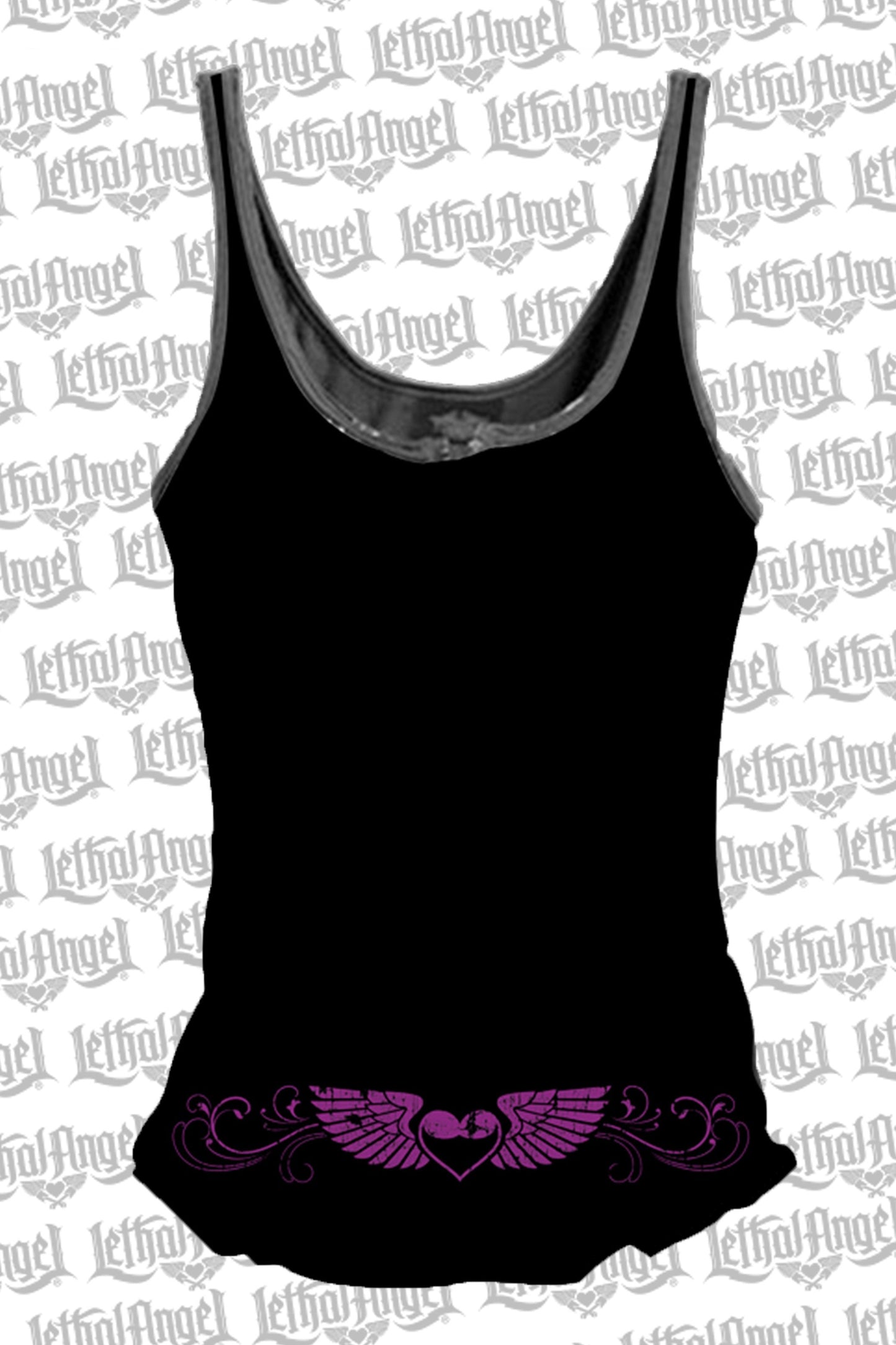 V-Twin Skull Lace Up Tank Top