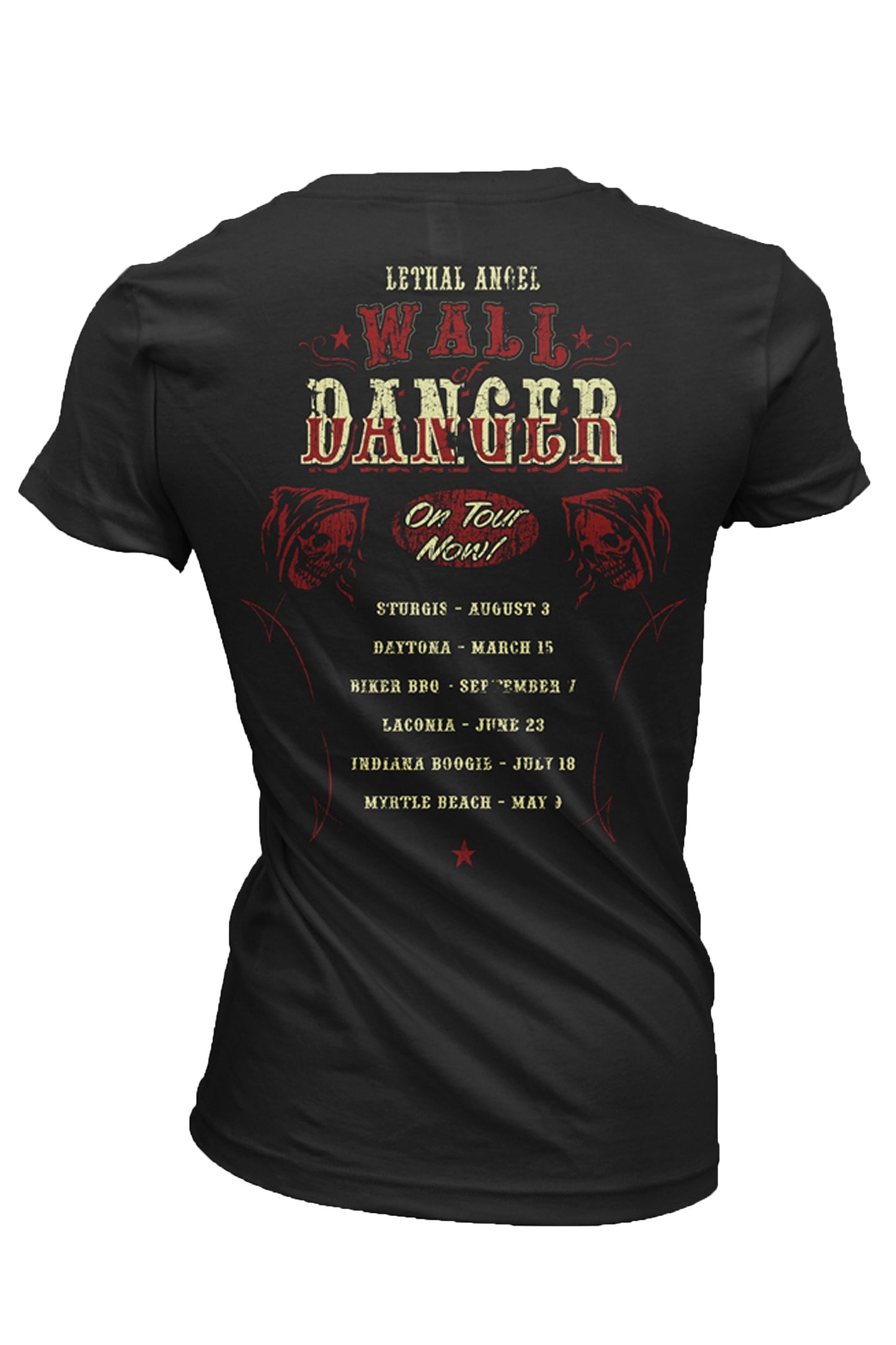 Wall Of Danger V-Neck Tee