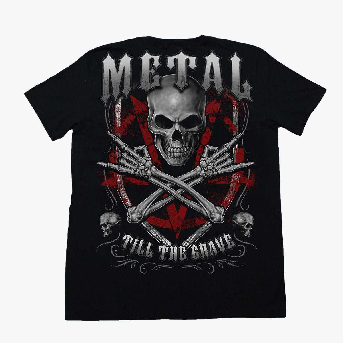 Metal Till The Grave Tee