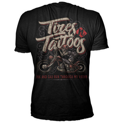 Tires N Tattoos Tee