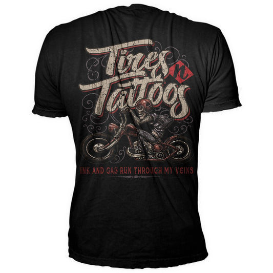 Tires N Tattoos Tee