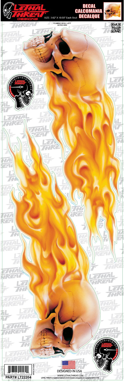 LT & RT Skull Flames