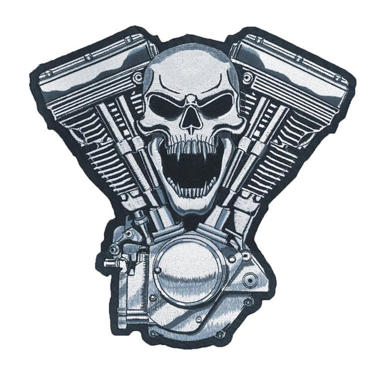 Skull Motor Large Patch