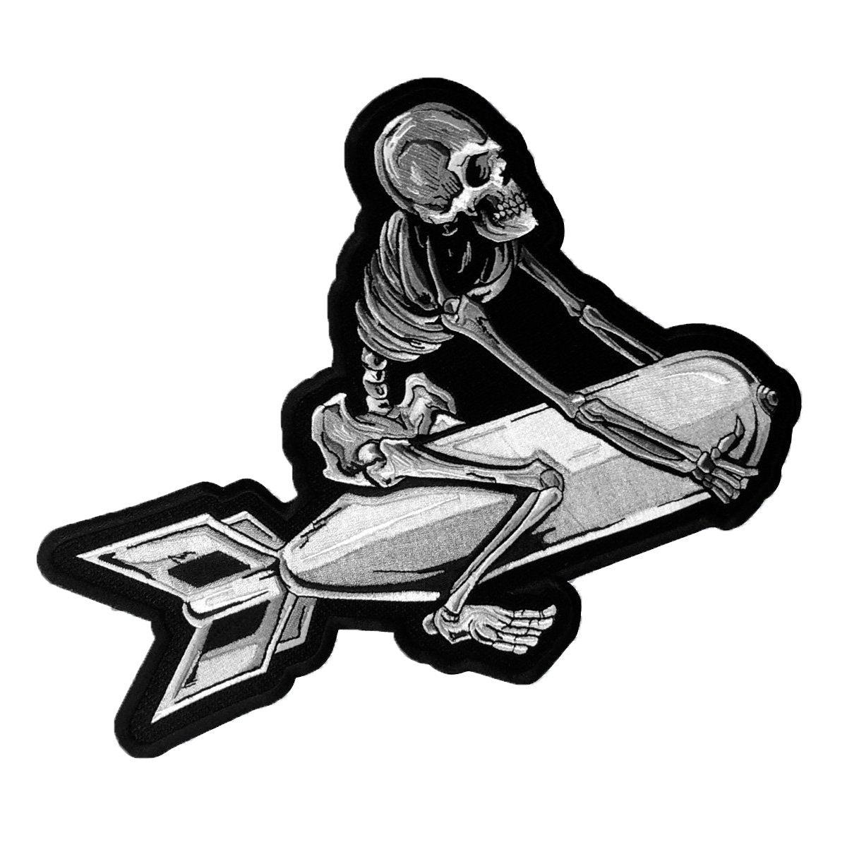 Skeleton Bomber Patch