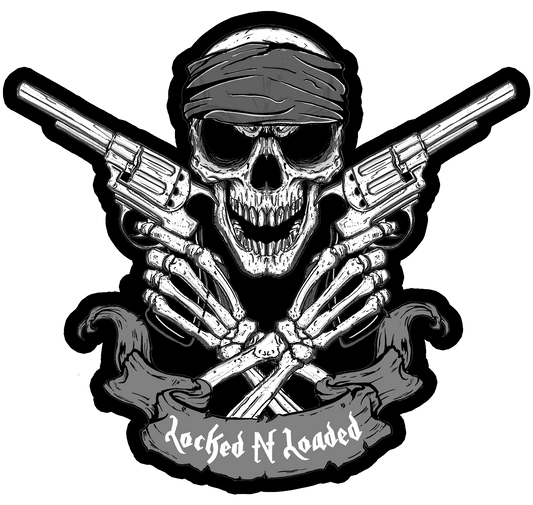 Lock N Loaded Skull Patch