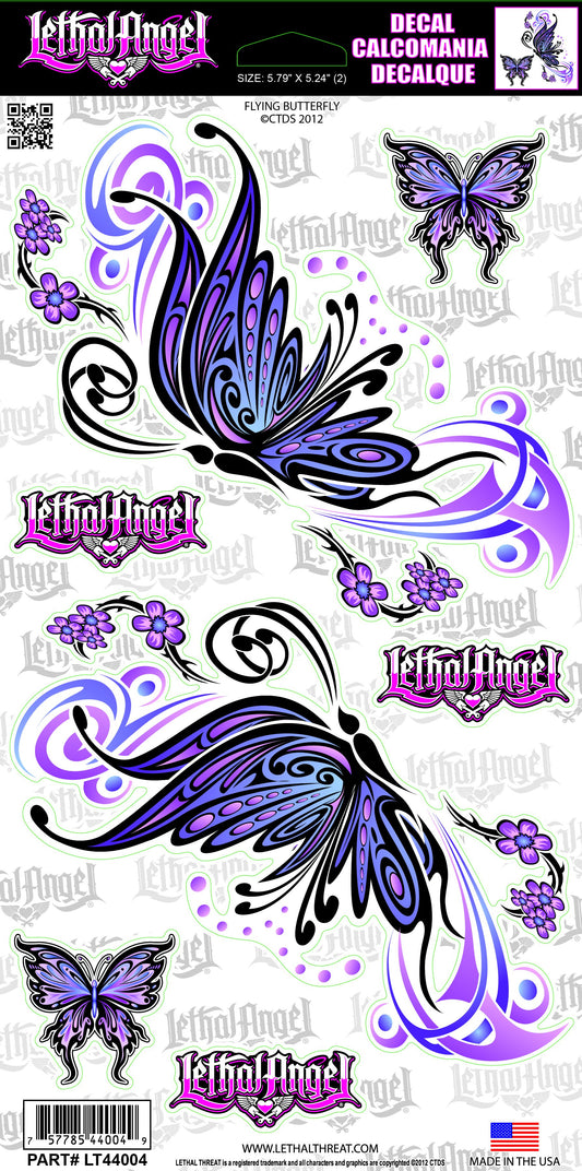 Flying Butterfly Decal