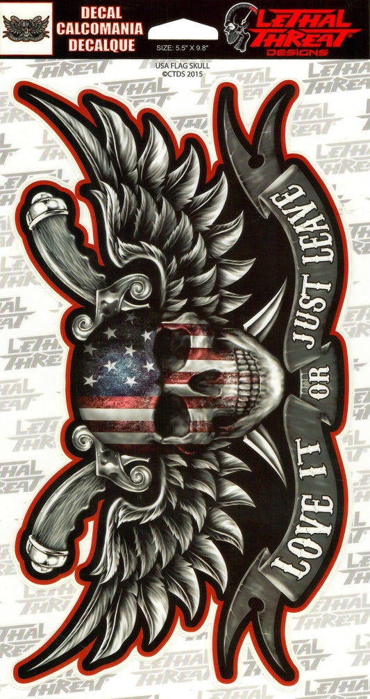 Usa Flag Skull