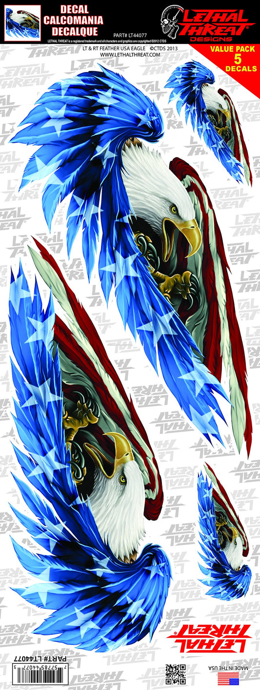 LT & RT Feather USA Eagle
