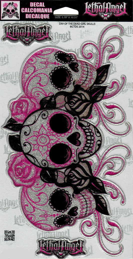 Day of the Dead Girl Skulls