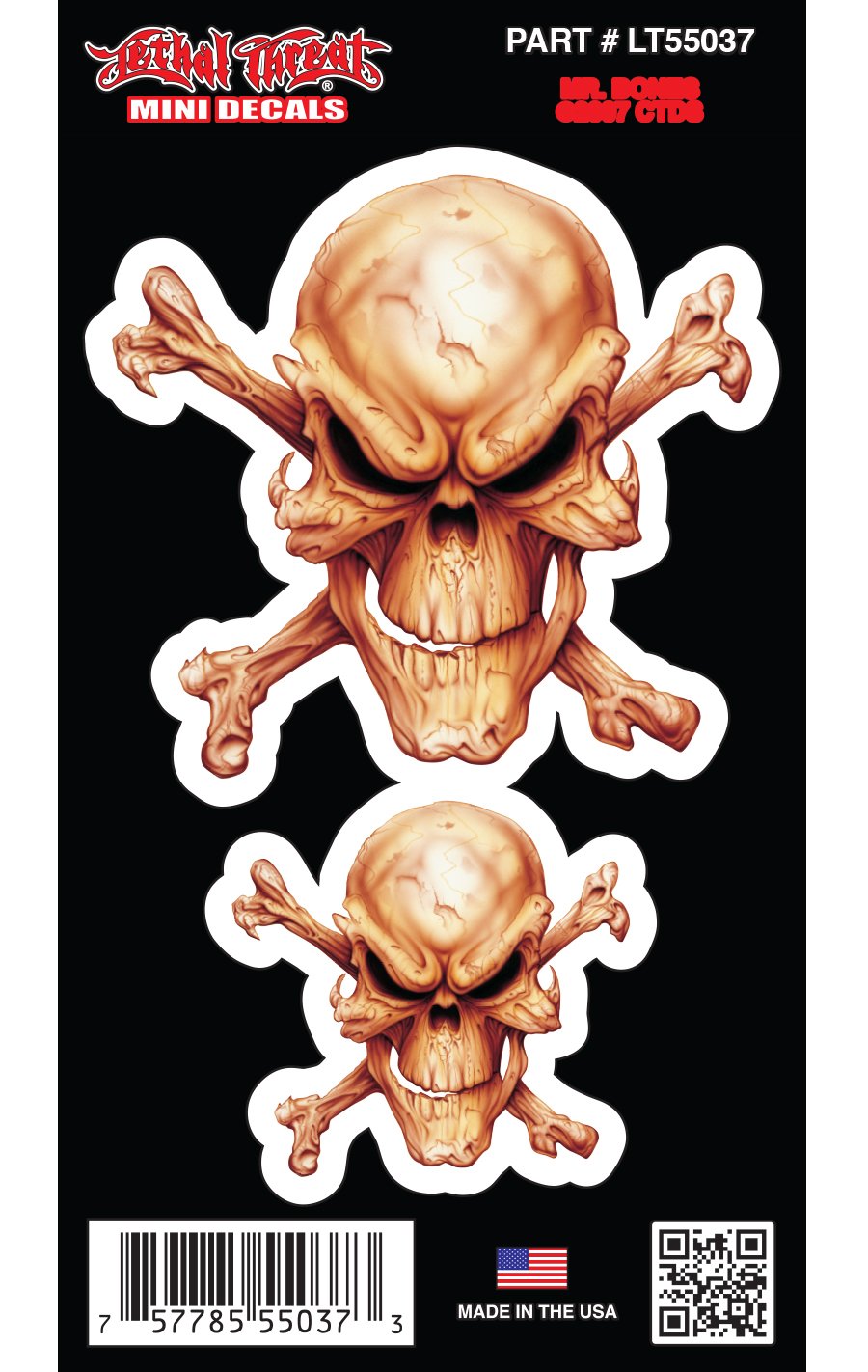 Mr Bones - Mini Decal