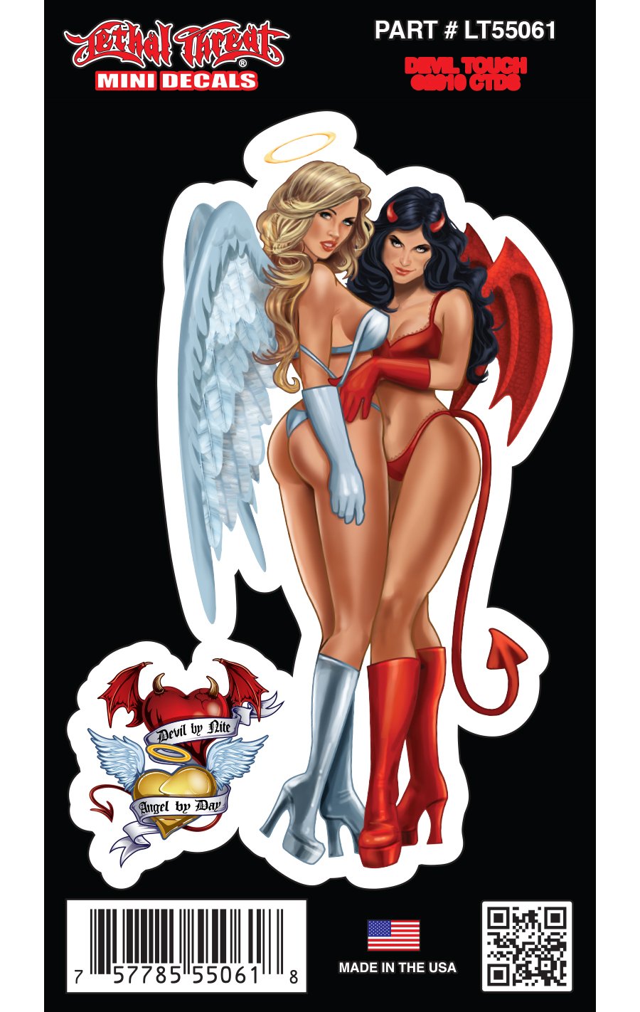 Devil Touch - Mini Decal