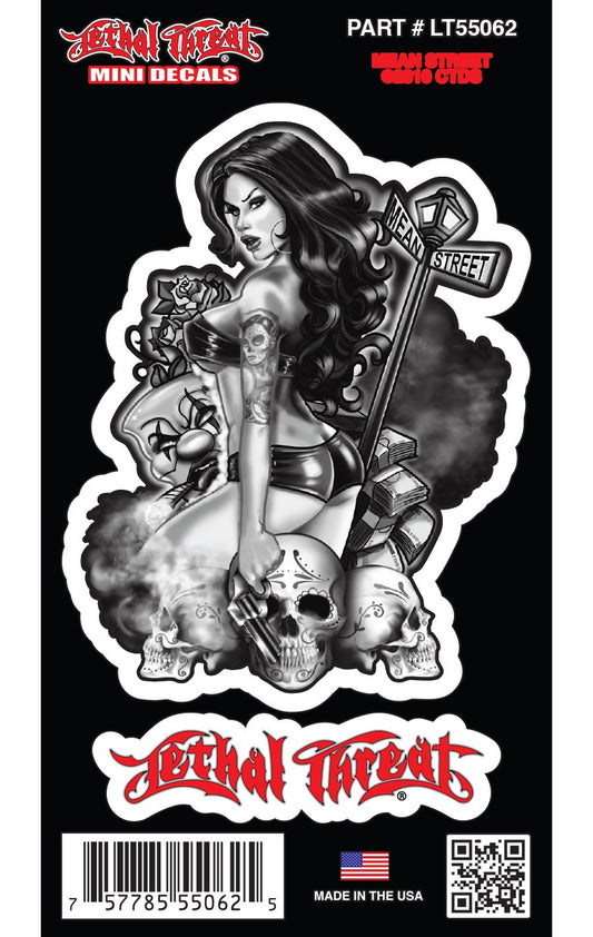 Mean Streets - Mini Decal