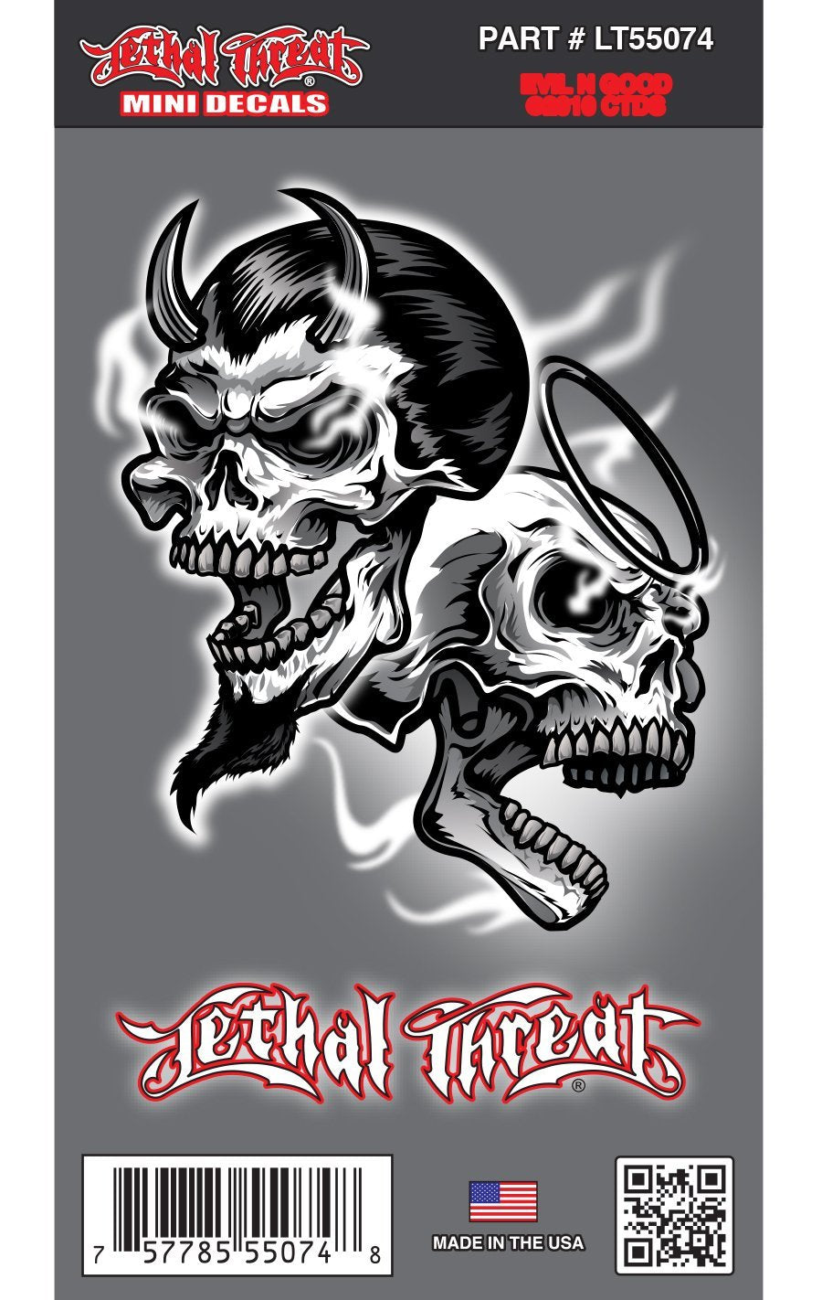 Evil n Good - Mini Decal