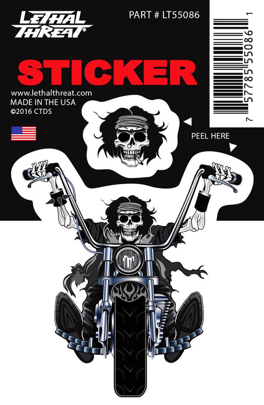 Reaper Biker Mini Sticker