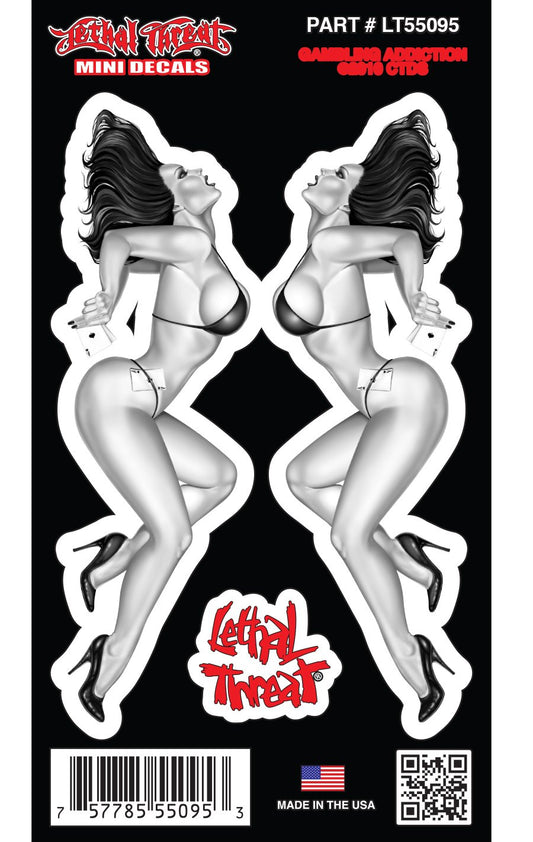 Gambling Addiction - Mini Decal