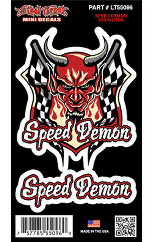 Speed Demon - Mini Decal