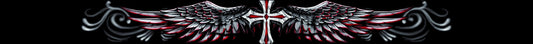 Winged Cross Visor