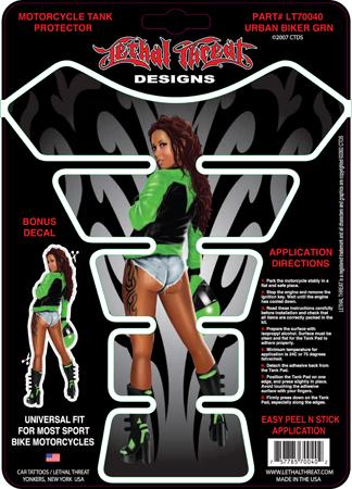 Urban Biker Green Tankpad