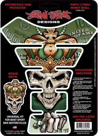 Money Skull Tankpad
