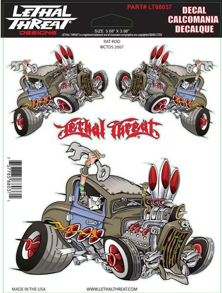Rat Rod Decal