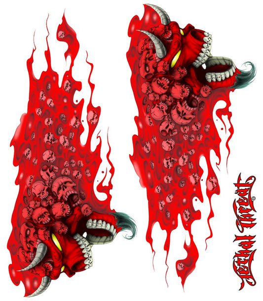 Ram Skull Decal