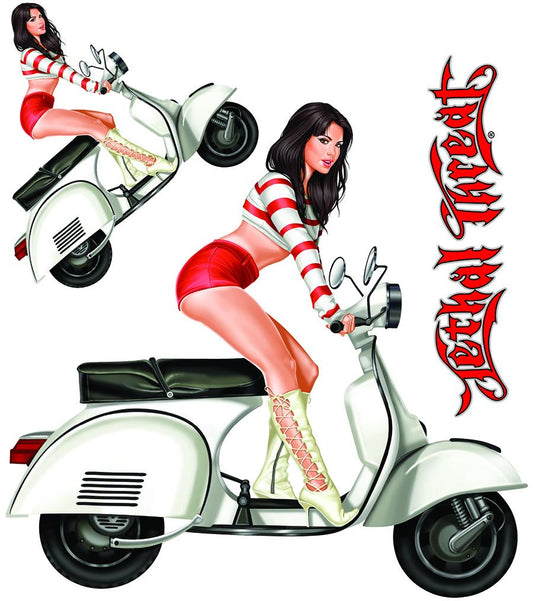 Scooter Girl Decal