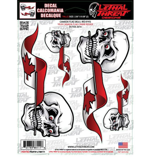 Canada Flag SKull