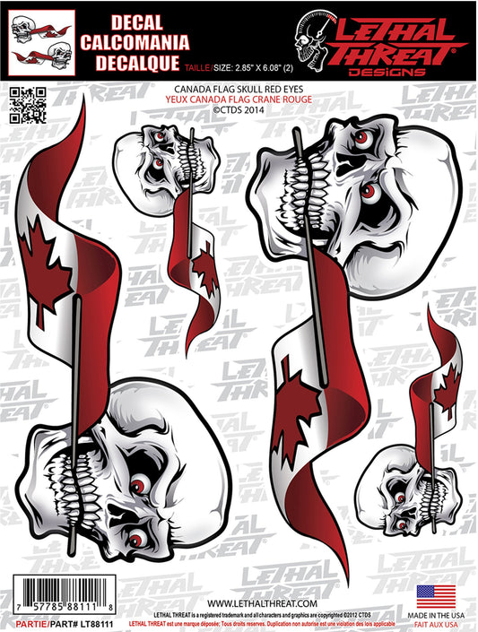 Canada Flag SKull