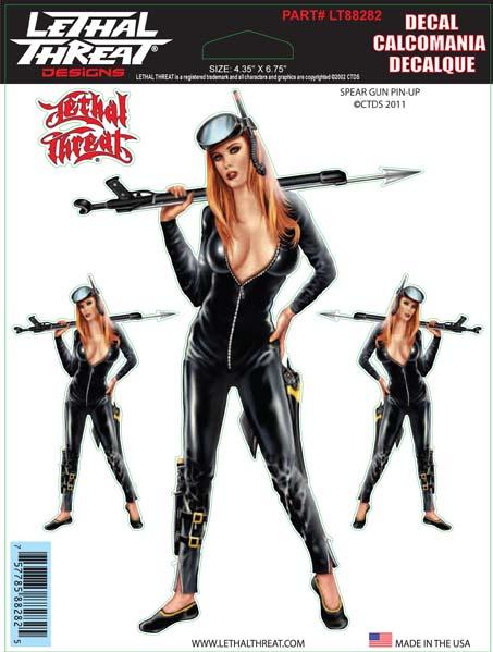 Spear Gun Pinup