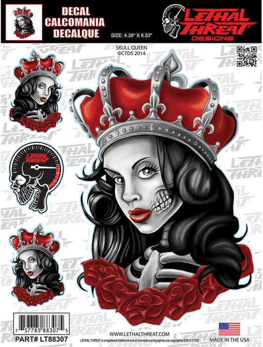 Skull Queen Decal