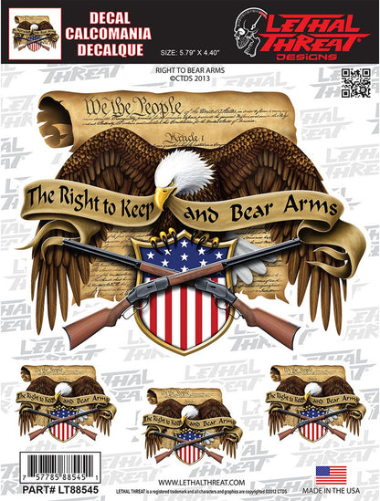 Right to Bear Arms Decal