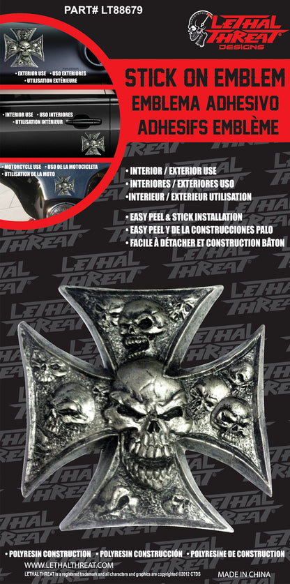 Iron Cross Skulls Emblem