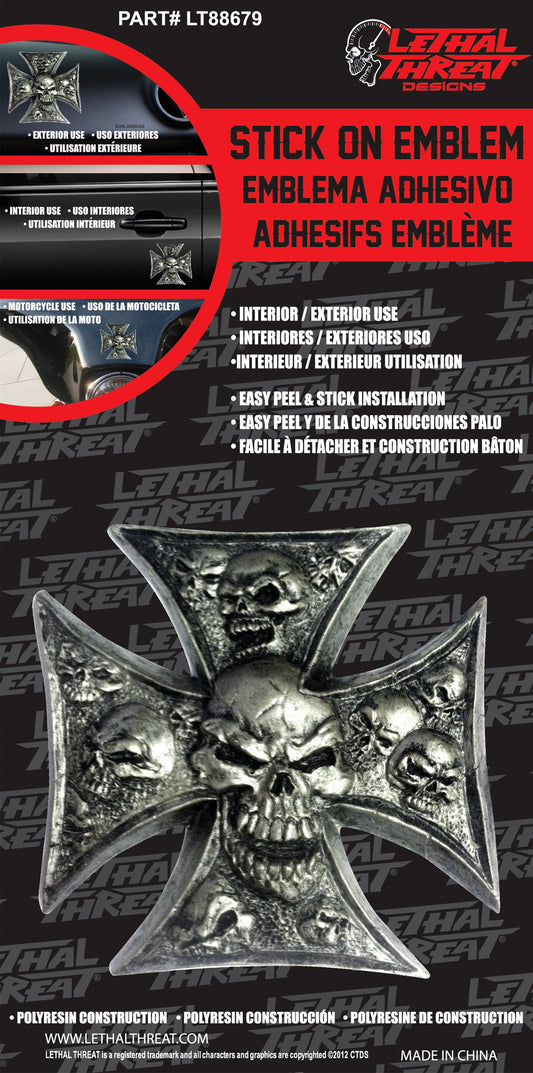 Iron Cross Skulls Emblem