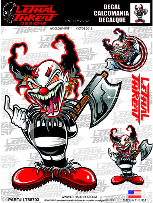 Killer Clown Set Decal