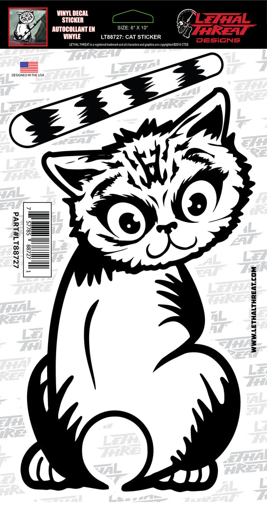 Rear Window Sticker: Cat Sticker