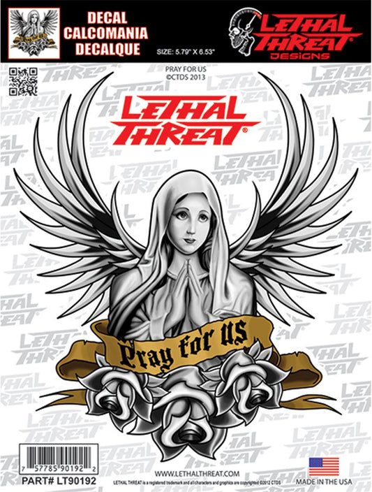 Pray for Us Decal