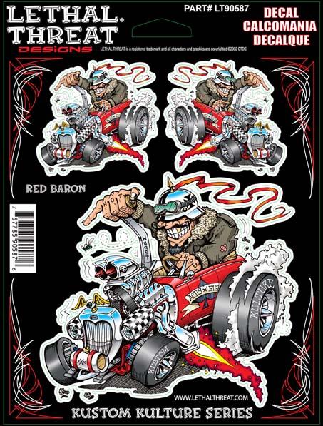 Red Baron Decal