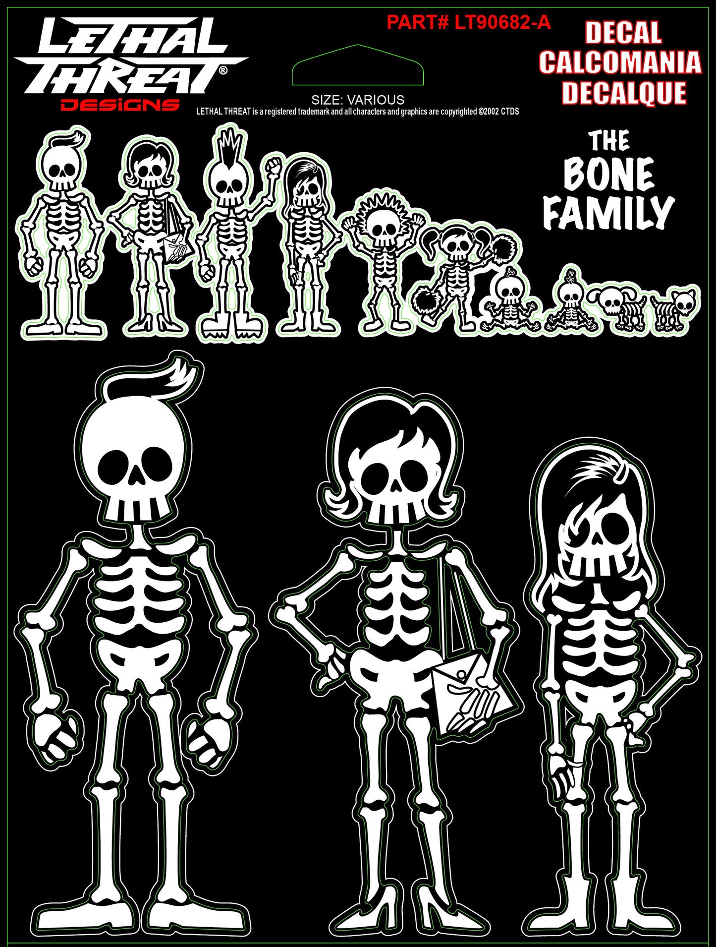 Bone Family Decal